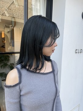 クロレ(CLORE) オリーブグレー 切りっぱなし ロブ