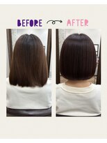 アモ 武蔵小杉(Amo)&nbsp;重めボブ×パープルブラウン