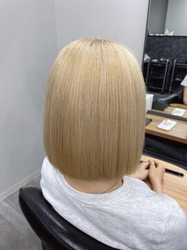 ジーナ 南草津(Zina) 髪質改善＊ほんのりミルクティーベージュ＊