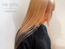 ザ ドッツ(THE DOTS)の雰囲気（ブリーチ/ダブルカラーも髪質改善トリートメントでツヤ感溢れる）