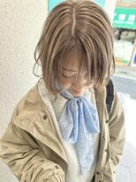 アッシュ 千歳烏山店(Ash)&nbsp;くすみベージュ　カラー