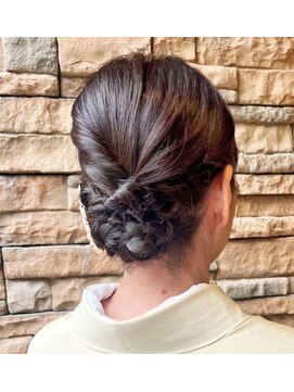 エノモト(ENOMOTO) 卒業式袴シニヨンスタイル 成人式 結婚式 二次会 お呼ばれ