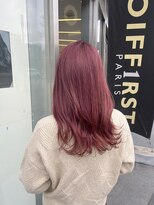 コワファースト 大分(COIFF1RST)&nbsp;ブリーチあり！ピンクベージュカラー