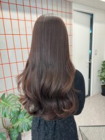 ペレ 栄 アネックス(PELE栄ANNEX) 韓国 くびれロング レイヤー ワンホンヘア 小顔前髪