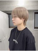 マッシュウルフ × ミルクティーベージュ♪