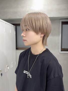 スウィープ(sweep) マッシュウルフ × ミルクティーベージュ♪