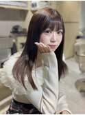 縮毛矯正/巻ける縮毛矯正/髪質改善トリートメント/ロングヘア