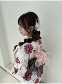 編みおろしスタイル