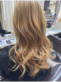 外国人風ブロンドヘアー！