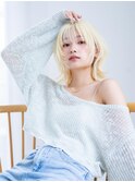 大人可愛い20代30代/髪質改善/ブリーチ/レイヤーカット454