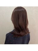 【&ONE 自由が丘】ココアブラウン×ゆるミディ