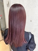 ルノン(LUNON) 暗めカラーグランマッシュデザインカラーフェイスフレーミング