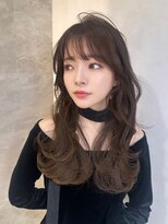 ロンド ルージュ 銀座店(Lond rouge)&nbsp;簡単スタイリングヘアセンターパートゆるふわロングハイレイヤー