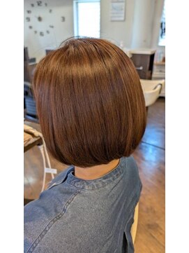 ツヤイロ 島田店 メルティ―カラーフェミニンロング似合わせカットマッシュボブ