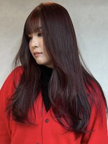 ダイアモンドリリーキートス(Diamond Lily kiitos)&nbsp;ミディアムヘア/暗めカラー/グランマッシュ/一宮/レイヤー