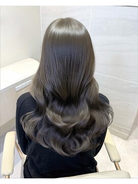 ミズチャーム(Ms.CHARM) 【高瀬陽介】レイヤーカット//マロンベージュ/韓国ヘア