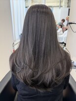 ノード(NODE)&nbsp;栄大人女子グレージュ小顔補正ロング