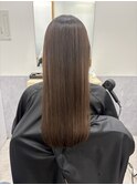 髪質改善カラーで艶髪に