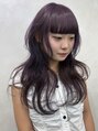 ツキ 横浜店(tuki)&nbsp;ロングレイヤーカット[ケアブリーチ/イヤリングカラー]