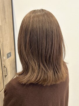 アトリエコア(Atelier Coa) 太白区アディクシーカラー顔周りレイヤーカット白髪ぼかしウルフ