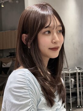 ノイ 銀座(noi) 顔周りレイヤーカットベージュカラーくびれレイヤーカット