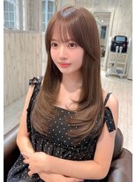 レイラバイアフロート 吉祥寺(Lila by afloat)&nbsp;レイヤーカット／顔まわりレイヤー／くびれミディアムレイヤー