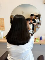 エメールヘア(aimere hair)&nbsp;双子で3回目のヘアドネーションボブ