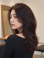 カランエノエル(Calin et Noel)&nbsp;ミントグレージュ暗髪グレージュ透明感カラー髪質改善カラー
