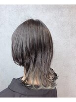 ヘアサロンエム 渋谷店(HAIR SALON M)&nbsp;外ハネボブ/アッシユブラウン/ネオウルフ/デザインカラー
