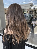 ナンバー(number+)&nbsp;20代30代ハイライトバレイヤージュブリーチ立体感透け感