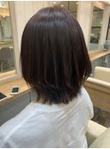 伸ばしかけの方にオススメ!小顔レイヤーボブ♪新宿