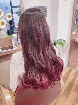 ルシードスタイルビーシャイン(LUCIDO STYLE B SHINE) 豊橋ビーシャイン★インナーグラデーションでアクセントカラー