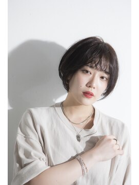 ミエルヘアーエスト 新宿店(mielhair est) 抜け感ショートボブ
