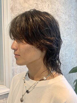 ヘアサロン シュウ 【戸田公園5分/メンズバーバー】ミディアムウルフパーマ