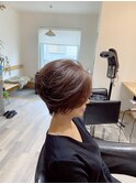 大人ショートボブ