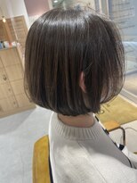 ネオリーブ ジューク 日吉店(Neolive JuQ)&nbsp;【大人ボブ☆】　透明感ダークグレージュ☆