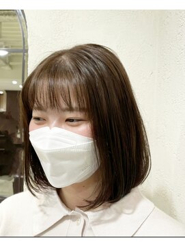 ヘアメイク カン プラスエフ(HAIR MAKE KANN+f) グレージュカラー・インナーカラー