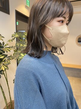 ポート バイ プライマル(port by primal) 透け感グレージュ