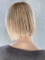 アルバム 渋谷パルコ(ALBUM) ブロンドボブ_チェリーブラウンフェミニンロング_ba373552