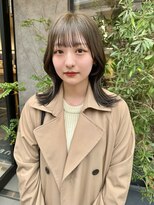 サンド 表参道(sand)&nbsp;ブリーチなしダブルカラー表参道オリーブベージュ