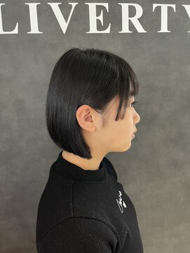 リバティー(LIVERTY) ワンレンボブ&姫カット