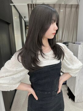 ノイズ オオサカ(NOISM) 韓国で今人気のレイヤーカット仕上げたスタイル