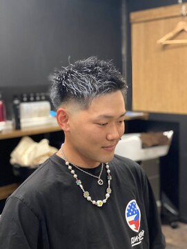 メンズジョイ(Men's joy) 束感フェード