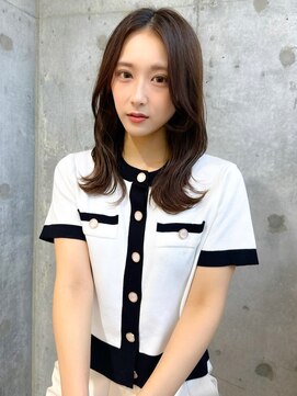 シーシンジュク 新宿南口(Sea shinjuku) 韓国風前髪×レイヤーカット【髪質改善/新宿/レイヤーカット】