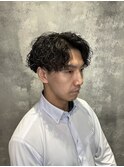大人のスパイラルパーマ