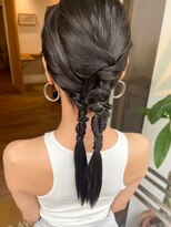 ティダスマイル(tida smile)&nbsp;ヘアアレンジお客様スタイル