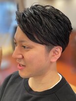 スカイ 亀戸店 (sky)&nbsp;ハイライト/マッシュパーマ/アッシュブラック<理容室>[亀戸]