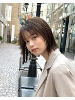 ハルキ ミナト ジャパン オオサカ(HARUKI MINATO japan OSAKA)&nbsp;外ハネボブ 20代30代40代ヘア 小顔 大阪ボブ 梅田