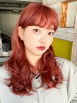 ノラジャーニー(NORA Journey)&nbsp;ミディアム顔周りカット顔周りレイヤーカット前髪カットウルフ