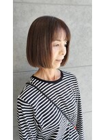 パウダーヘアー ルミニティ(powder hair luminity)&nbsp;ツヤボブスタイル